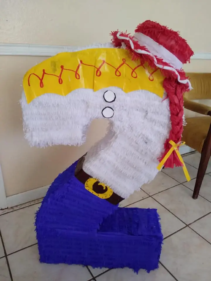 Number pinatas