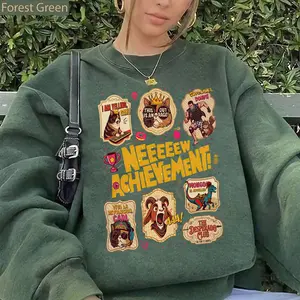 Retro Dungeon Crawler Carl Stamps Shirt, New Achievement T-Shirt, Book Lover Gift, Men and Women Crewneck