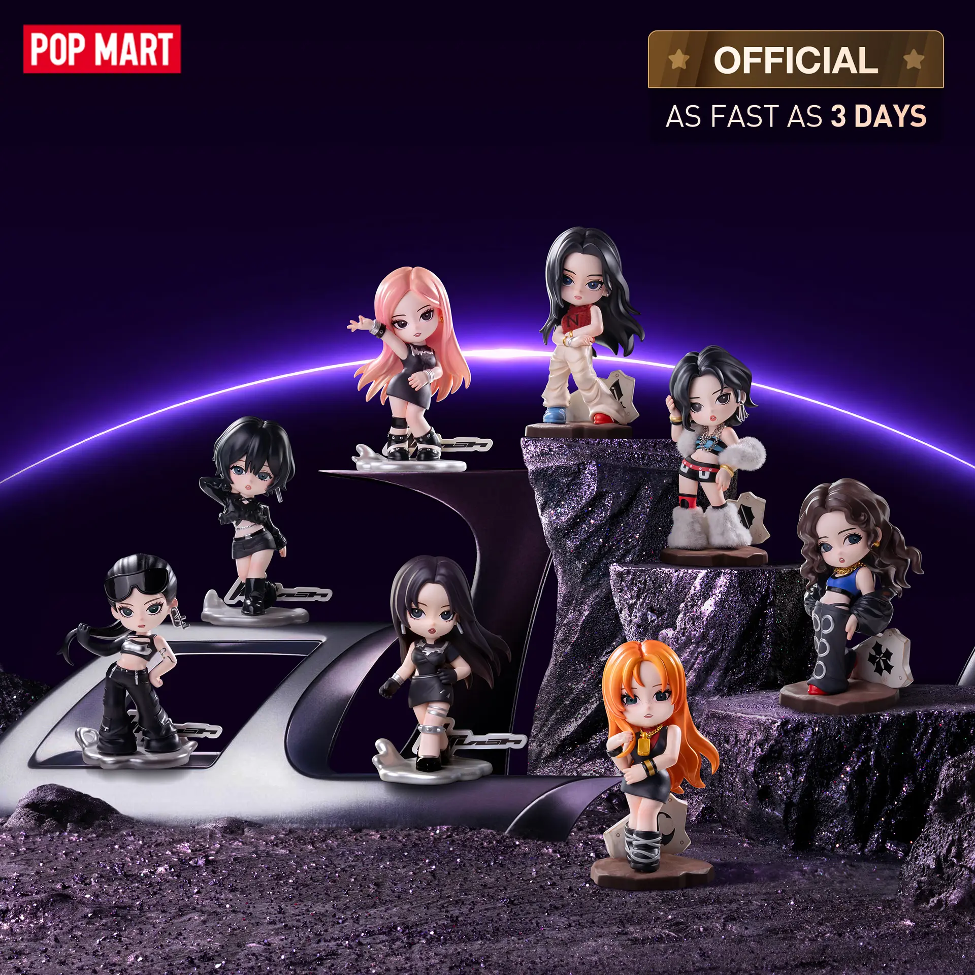 【NEW】POP MART aespa Memorable Picks Series Figures Blind Box, Home Decorations, Fun Toy