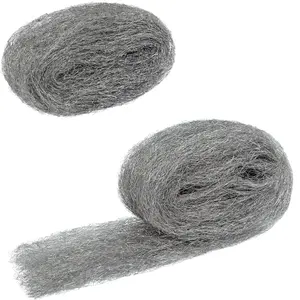 Steel Wool Filled Fabric, DIY Steel Wool Filled Fabric Kit, Used for Gap Filling, Wall Crack Filling, Garden, House, Garage Vent Filling, with High Plasticity and Good Flexibility, Can Prevent Mice From Entering The House