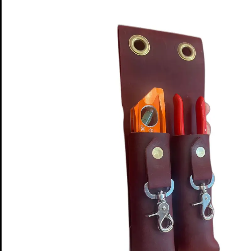 Leather pounch for level and knipex. Leather pounch for level and knipex.