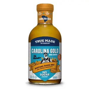 Carolina Gold BBQ Sauce by Pitmaster Ed Mitchell, No Sugar Added, Finger Licking Good, Multi-Pack Sizes, Veteran Owned Company