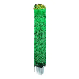 Electric Fence Netting, 42 in (H) x 164 ft (L), PE Net Fencing with Posts & Double-Spiked Stakes, Utility Portable Electric Fence for Pigs, Cows, Sheep, Deer, Used in Backyards, Farms, Ranches