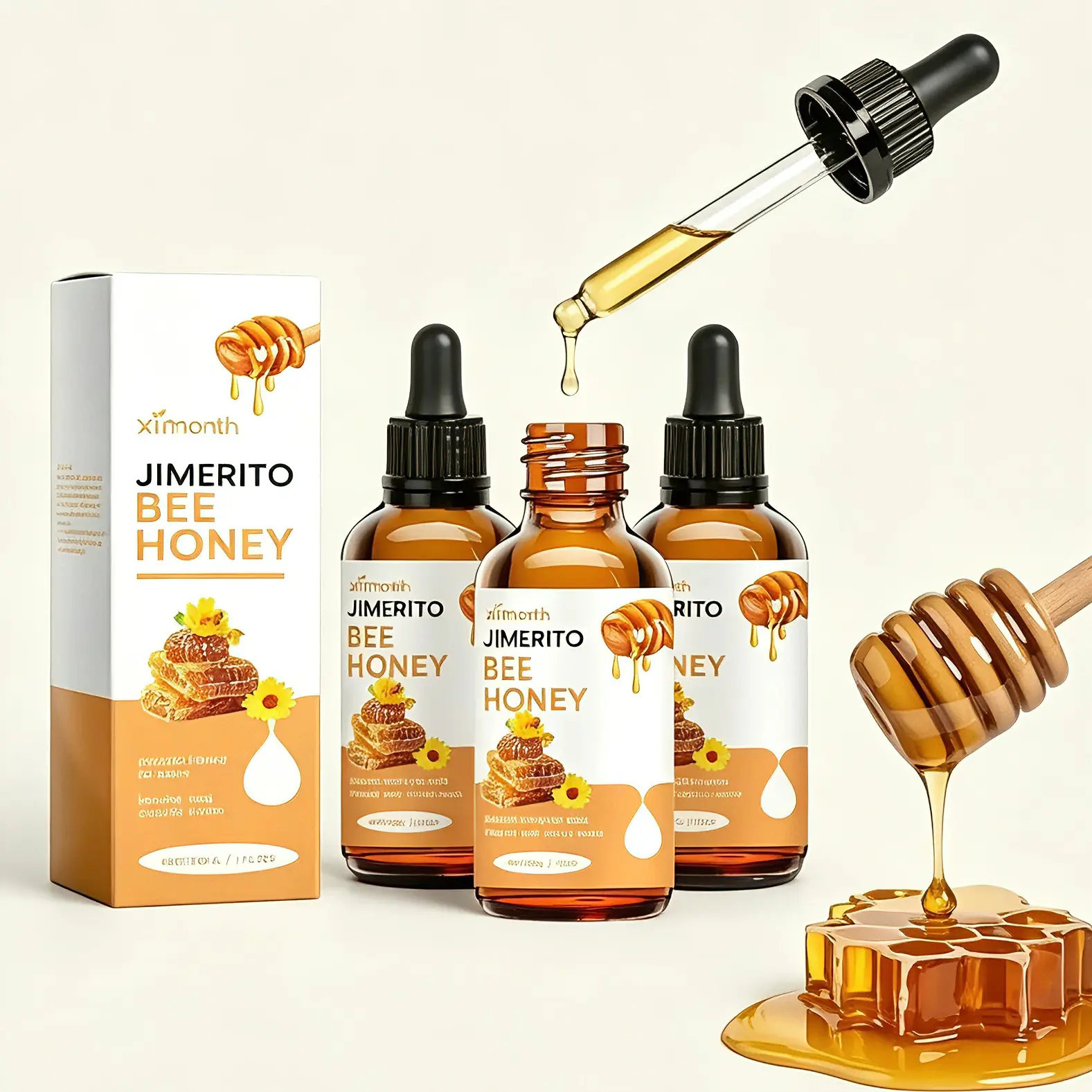 【Buy 2 Get 1 Free】Ximonth Jimerito Honey For Eyes, Refreshing, Moisturizing And Soothing Eye Drops For Dry And Astringent Eyes