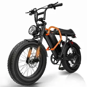 73D Peak 1500W Electric Bike for Adults 20-Inch All-Terrain Fat Tires, 28 MPH, 40 Mile Range, 48V 18Ah Removable Battery, Suspension, UL2849 Certified, LED Headlights – Powerful E-Motorcycle for Daily Commute & Adventure