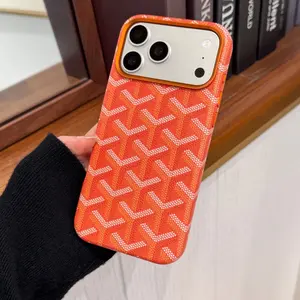 Suitable for iPhone 17 Pro Max leather phone case, magnetic suction, full protection anti-drop cover for iPhone 16, 13