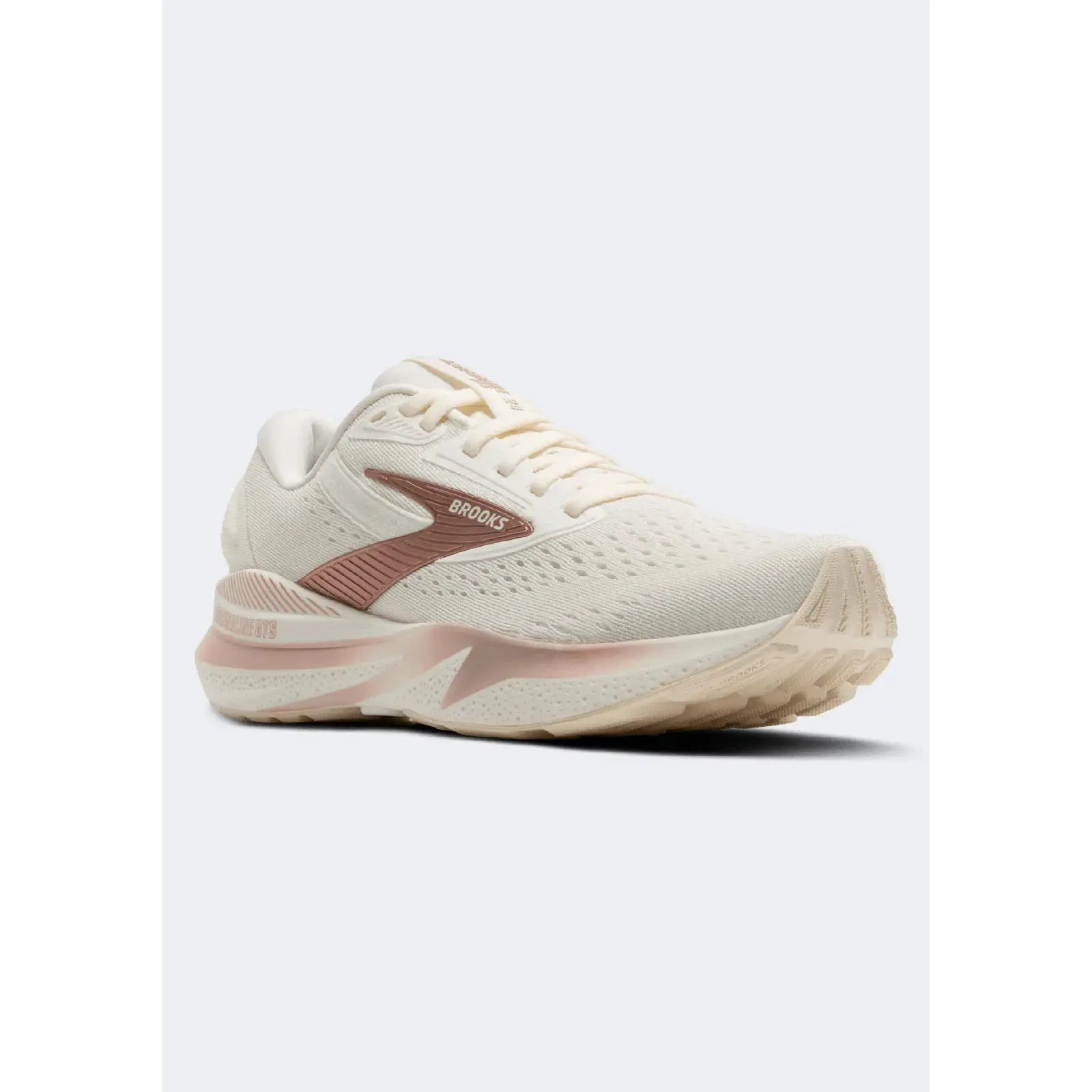 Brooks Adrenaline GTS 24 Running Shoe in Coconut/Rose | Women's