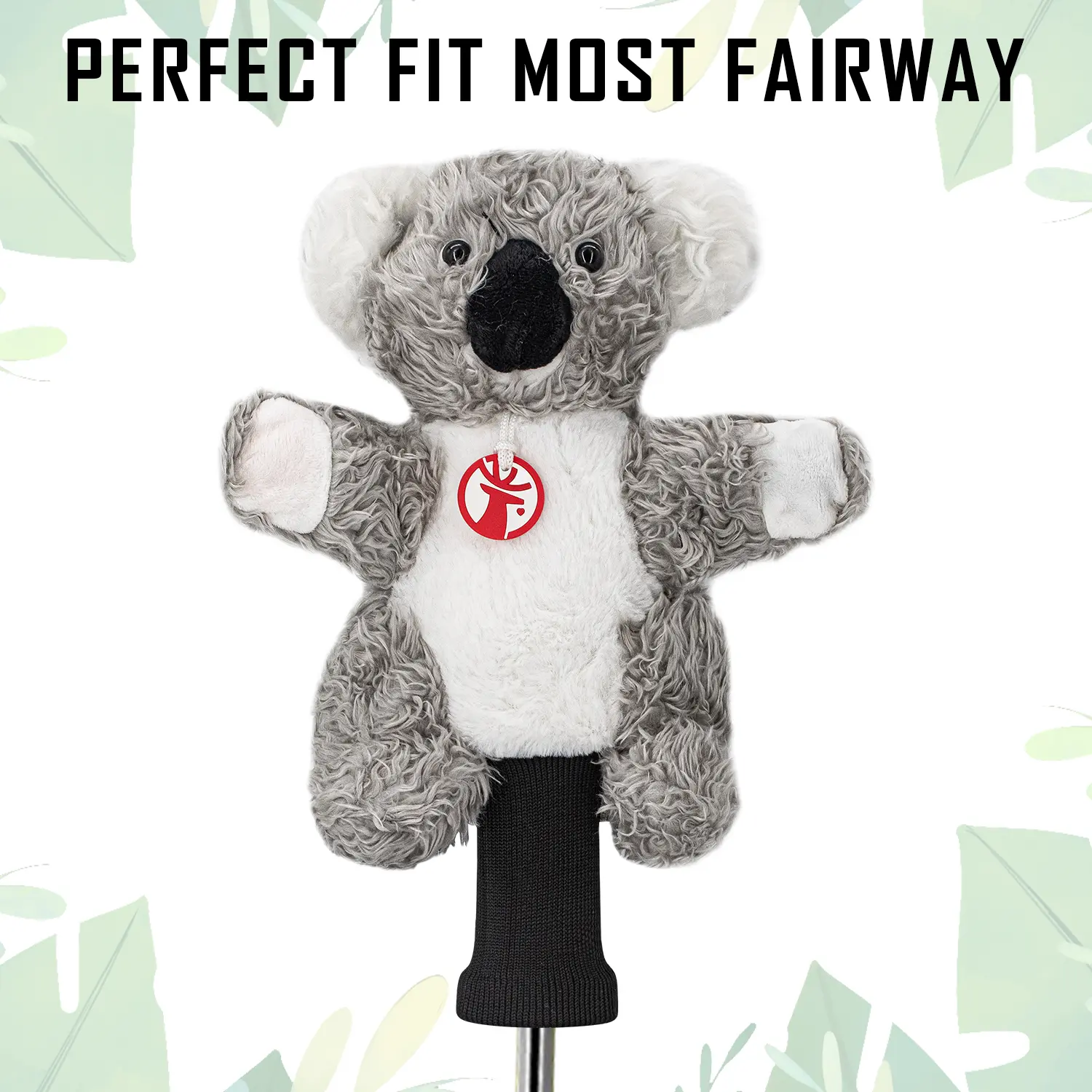 Animal Pattern Doll Design Style Golf Club Head Cover, Universal Fit for Multiple Brands, Essential Golf Accessory for Outdoors