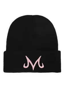 2026 Fashion New Hat Letter M Embroidered, Embroidery Trendy Hat, Street Hip Hop Skateboarding Autumn/Winter Windproof Warm Daily Commuting Unisex Casual Knitted Beanie