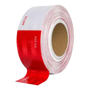 Reflective Strips, 1 Roll Waterproof Traffic Safety Road Warning Reflector, Self-adhesive Exterior Stickers for Vehicle Car Truck SUV, Car Accessories