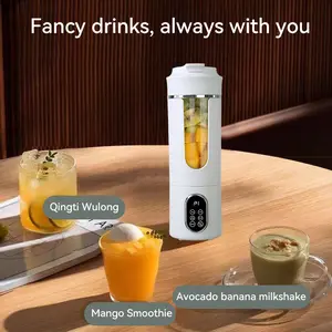 Portable Blender Cup, Electric USB Juicer Blender, Mini Blender Portable Blender For Shakes And Smoothies, Juice, Great For Mixing