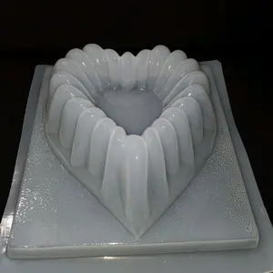 Plastic Heart Jello Mold