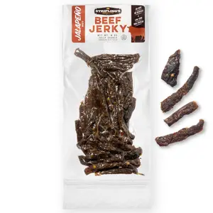 Stripling's Jalapeno Beef Jerky - Family Owned Premium Beef Jerky Snack Packs - Made in USA
