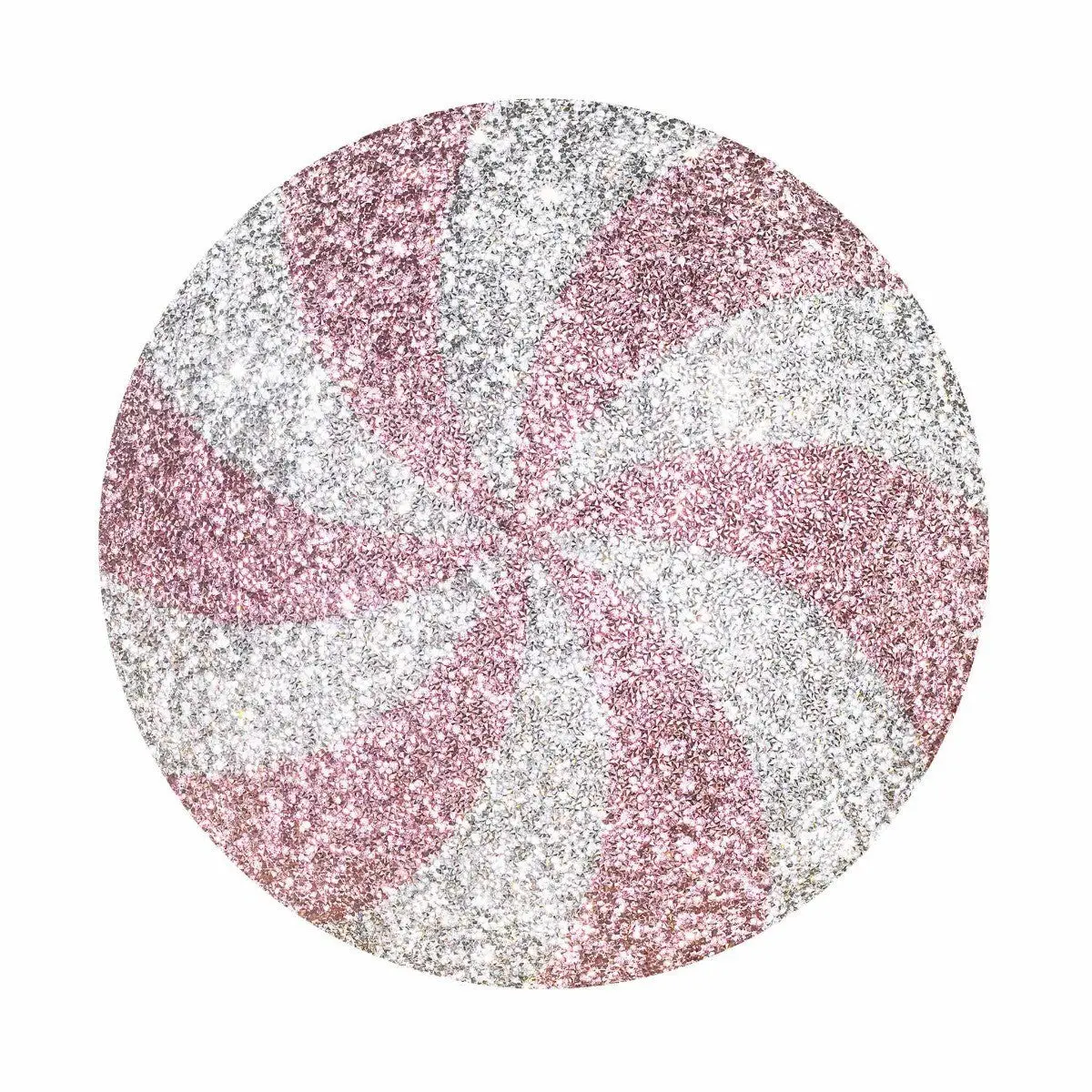 Luminous Peppermint Shaped Pillow