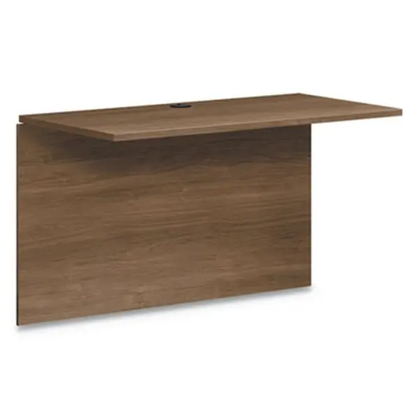 Pinnacle Rectangular Sturdy Laminate Office Desk with Pedestal, Flexible Scratch-Resistant Commercial Office Furniture, 47.75x24x29", 52.90 lbs, Easy Setup, Scratch-Resist.