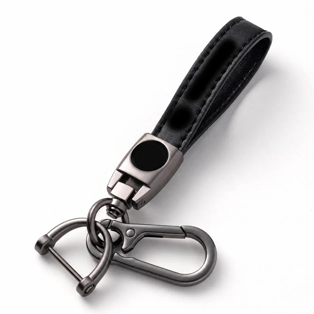 Premium Alcantara Car Keychains - Custom Logo Keychains for House Keys, Men's Gifts, Multiple Styles & Colors