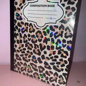 Cheetah composition notebook