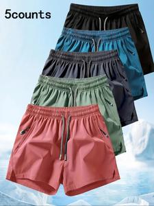 men's solid drawstring waist sports shorts, quick drying breathable zipper pocket split bottoms for gym workout running, casual sporty clothes for summer, gym wear, gym shorts, gym fits, gymclothes, athletic shorts, comfy breathable shorts