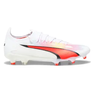 PUMA Womens Ultra Ultimate Firm GroundArtificial Ground Soccer Cleats  - White