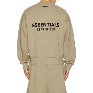 Fear of God ESSENTIALS Classic Crewneck Sweatshirt in Homestead Heather