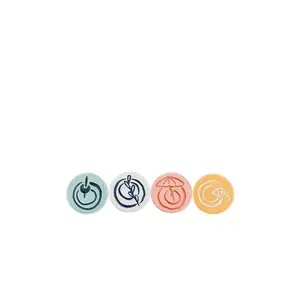 business & pleasure co. Riviera Coaster - Set Of 8 in Riviera Set