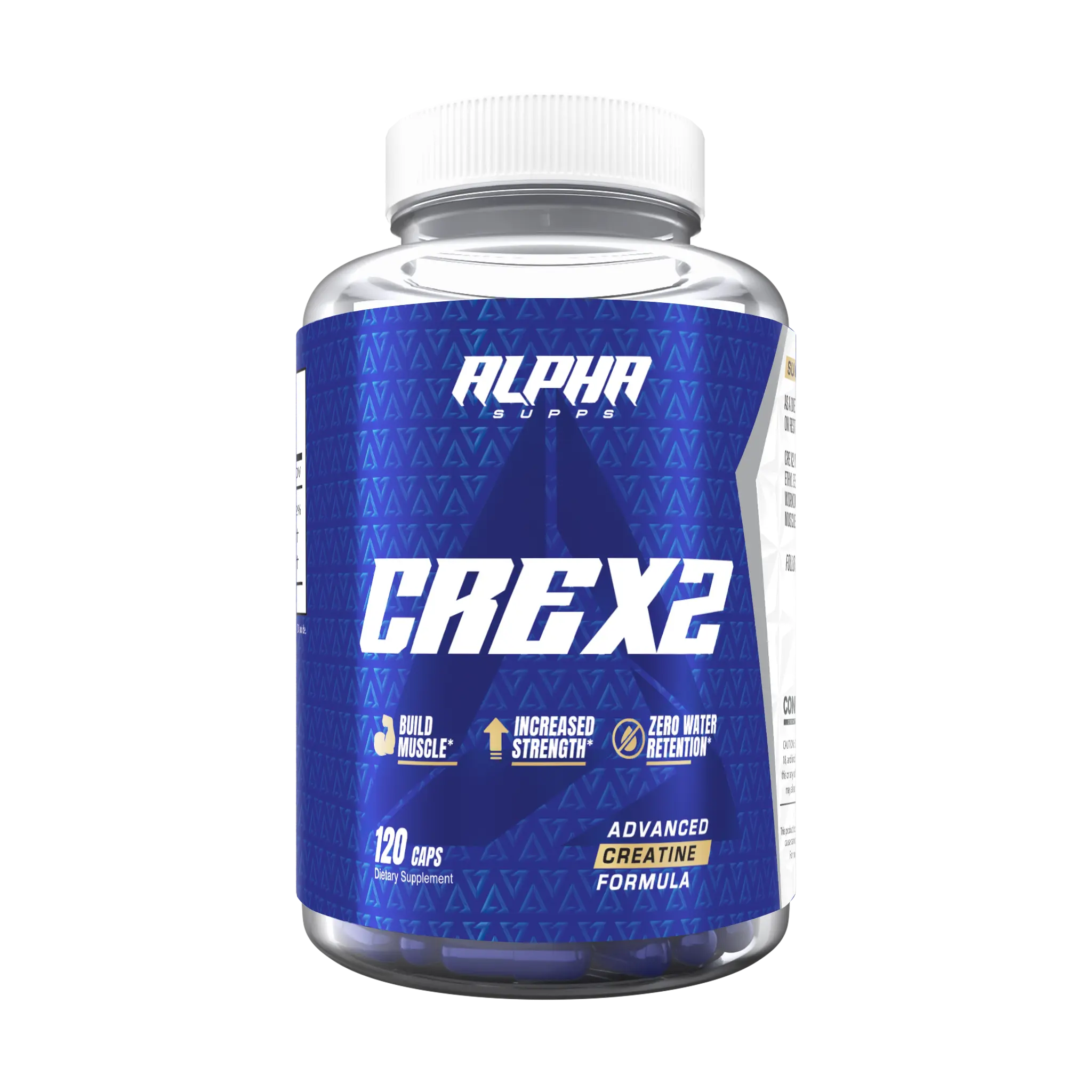 Cre X2 Creatine Formula - CON-CRĒT Creatine Hcl & Creatine Ethyl Ester Blend - High-Potency for Enhanced Performance & Muscle Building Support