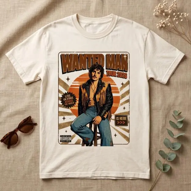 Youth and Adult Benson Wanted Man Tour 2026 T-Shirt