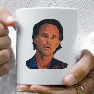 White Lotus Walton Goggins Face Mug | Sam Rockwell Monologue Rick White Lotus Season 3 Thailand | Funny White Lotus Rick Meme Mug | Work Mug