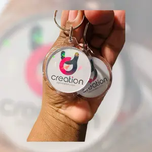 Logo custom keychain ,Instagram Smart Keychain I Tap and Follow | NFC Keychain  I Digital Business Card | Small Business Keychain (PLEASE READ DESCRIPTION BEFORE PURCHASING)