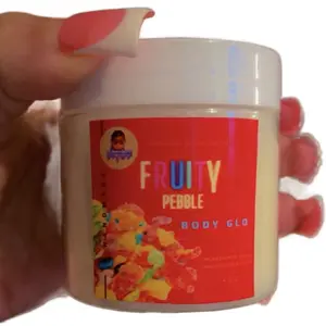 Fruity Pebble body glo moisturizer