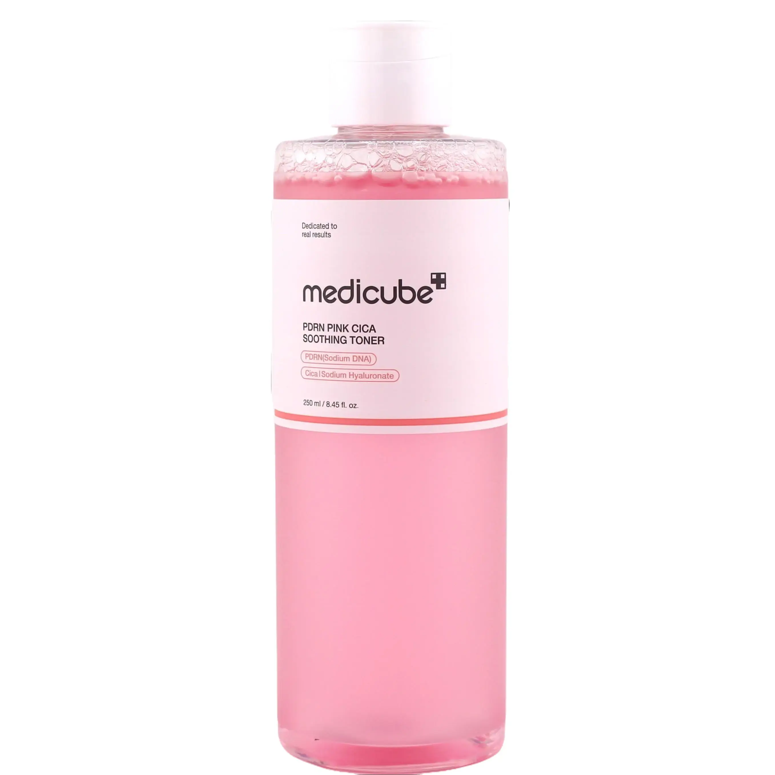 Medicube PDRN Pink Cica Soothing Toner, Hyaluronic Moisturizing Hydrating Formula for Redness Relief & Skin Restore (250ml), Calming, Sensitive