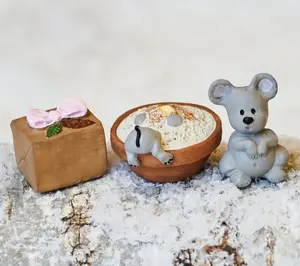 Klarborg Baby Mice Mussi & Little Nus Figurine