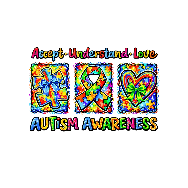 AUS21 Accept, Understand, Love, Autism Awareness