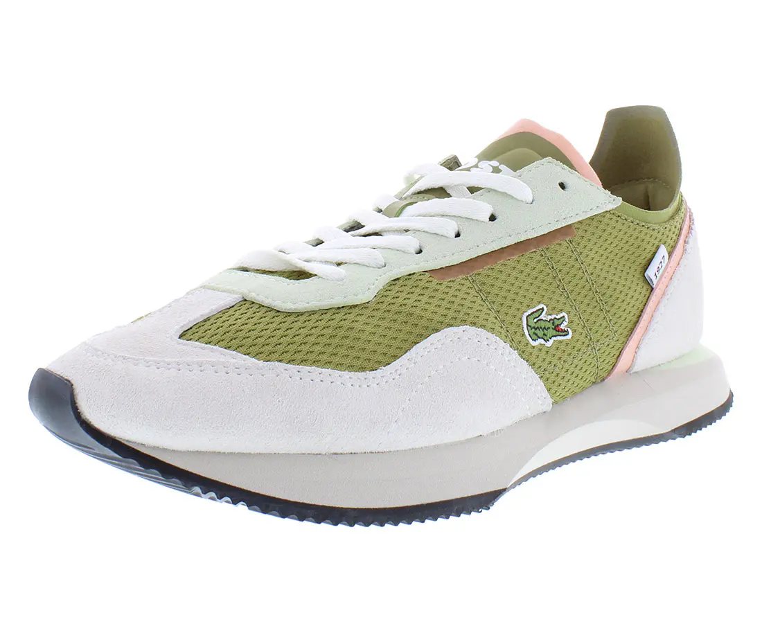 Lacoste Match Break 07221 STD SFA Textile Mens Lace-Up Sneakers - Round Toe, Daily Wear, All-Seasons Sports Footwear, Mens Shoes