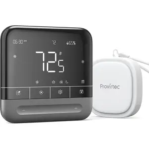 Thermostat for Home with Room Sensor, 7 Days Programmable, Energy Saving WiFi Thermostats for,APP & Touchscreen, C Wire Required, 3.95 Inch Large Screen