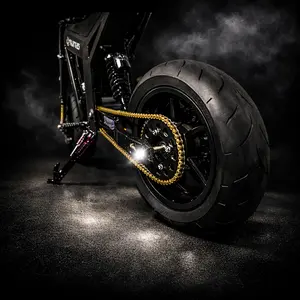Tuttio Soleil / Valtinsu EM-5 / Yozma Super Moto Mags With Kenda 12" Tires (Black)