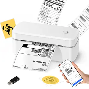 MARK LIFE Wireless 4x6 Small Business Logistics Label Printer, Bluetooth Thermal Logistics Label Printer, suitable for logistics, air, and sea shipping labels. Supports iOS, Android, Windows, and Mac, compatible with TikTok Shop, eBay, Shopify, and Etsy.