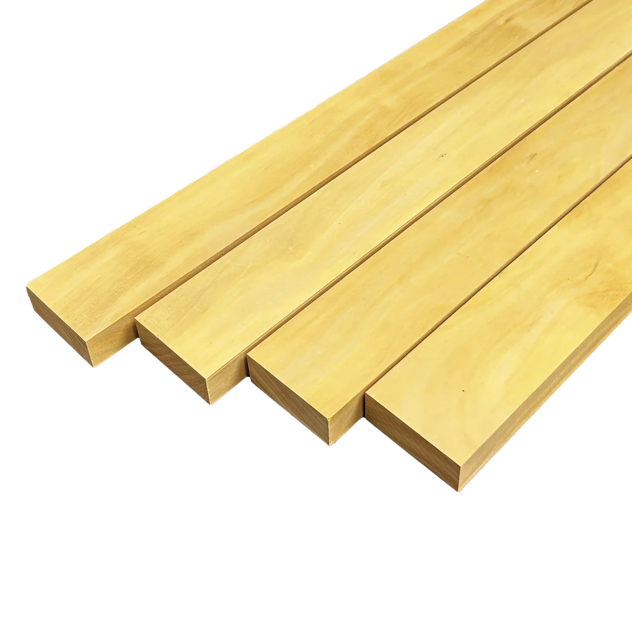 Yellowheart Lumber Boards 3/4" x 2" (4pcs)