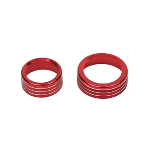 Car Interior Accessory - Trim Ring for 2021+ Ford F150 Interior Center Console 4-Wheel Drive (4WD)/Trailer Switch Knob