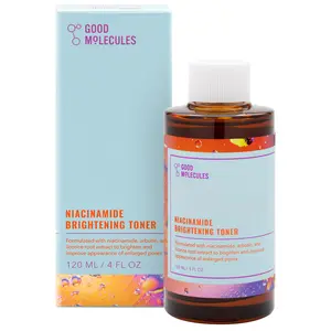 Good Molecules Niacinamide Brightening Toner - Facial Toner with Niacinamide, Vitamin C and Arbutin - Discoloration Gentle