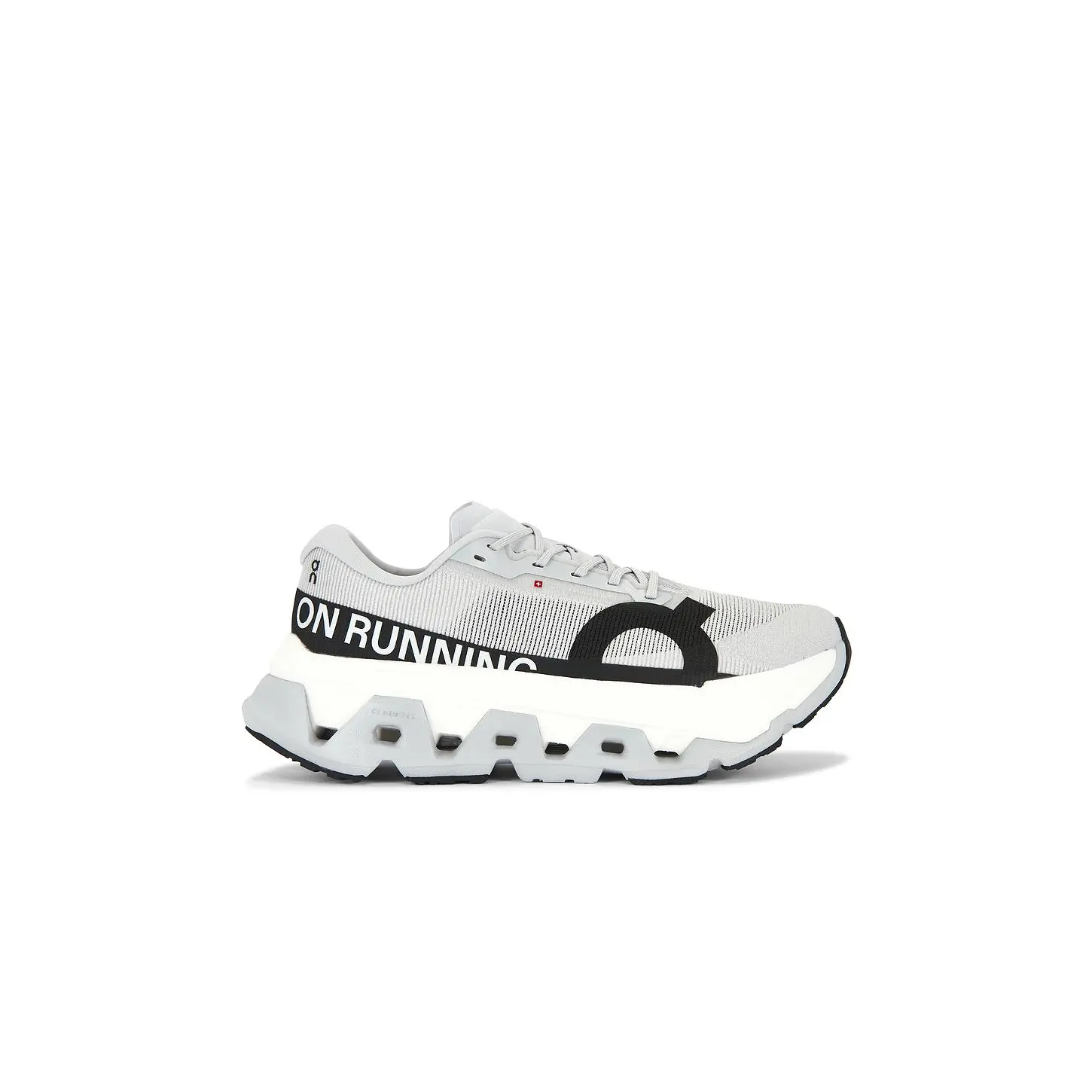 On Cloudmonster 3 Hyper in Glacier & Black