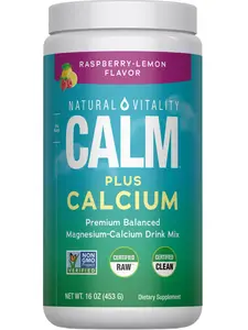 CALM plus Calcium Powder Raspberry-Lemon, 16 oz (454 g)