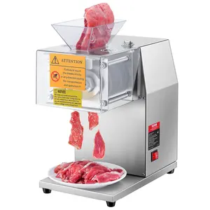 Father's Day Gift VEVOR Electric Meat Cutter Machine 850W Commercial Meat Slicer for Kitchen Restaurant