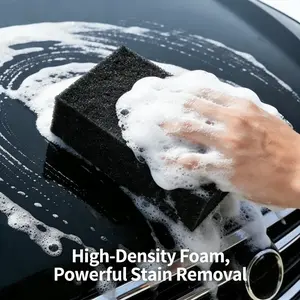 Car Wash Foam Sponge Brush, Body Cleaning, Wheel HUB Washing, Interior Clean, High Density Material, Comfortable Grip, Easy Effortless Use, Car Detailing Brushes, Car Cleaning Tool, Car Detailing Tools