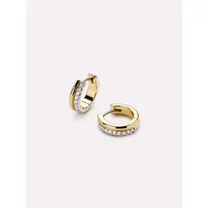 Huggie Earrings - Asher Pave