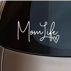 Mom life decals for car trucks laptops and more. Many colors available. 8”