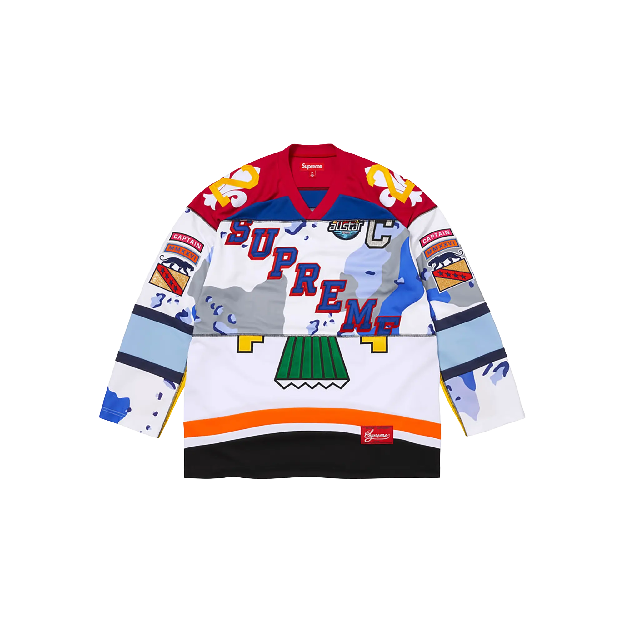 Paneled Hockey Jersey "SS26 - White" SU27642