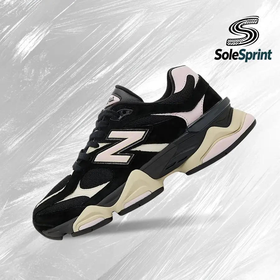 New Balance 9060JD Exclusive Black Pink White– Women's Lifestyle Sneakers – shoes for woman -Vintagen - Running Shoes, Lightweight Shock-Absorbing Comfort, Breathable Everyday Fit, Gym Training to Street Casual Wear - back to school - U9060JBR, Breathable