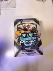 Bowman U Chrome Football 2024 Blaster Box - Bowman College Football