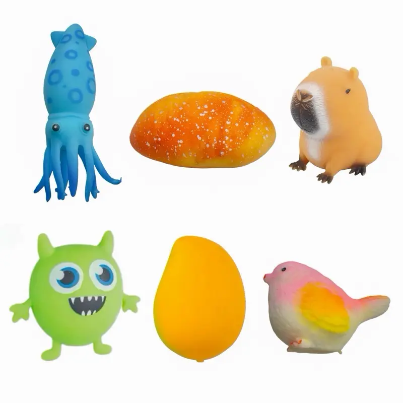 Fer and Mau Squishy Bundle (6 Pack)